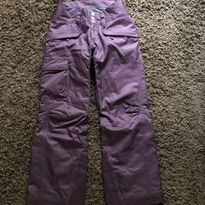 Patagonia Ski Snow Pants Maroon sz small Snowpants